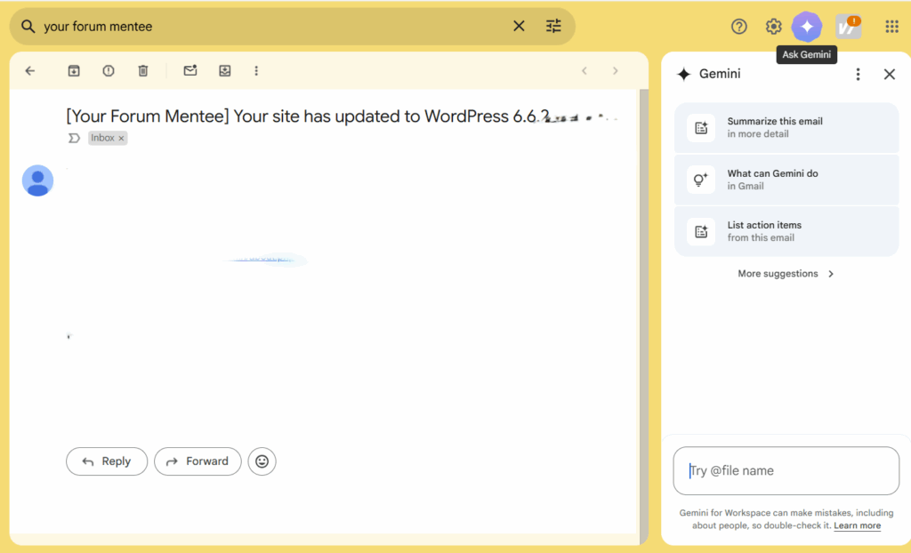Gemini in Gmail