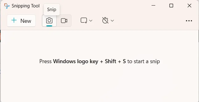 snip tool