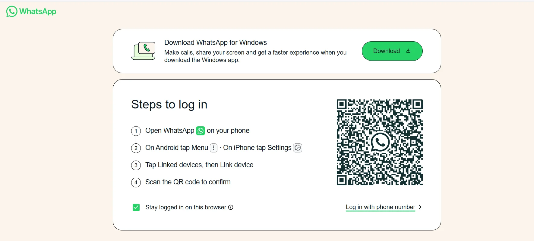One Check on WhatsApp